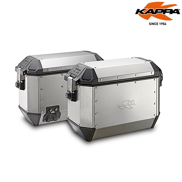 Příslušenství na motorku - Boční kufry KAPPA KMS36APACK2 K-MISSION stříbrné