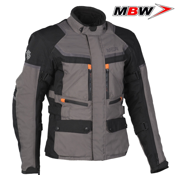 Moto oblečení - Bunda MBW ADVENTURE EVO JACKET ORANGE