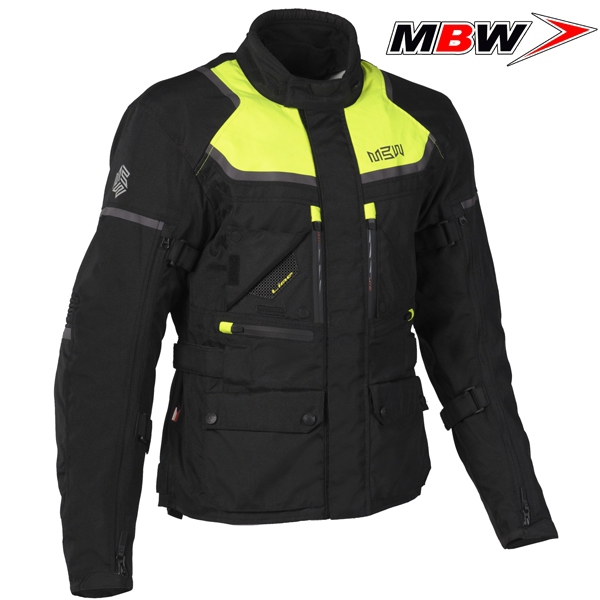 Moto oblečení - Bunda MBW ADVENTURE EVO JACKET YELLOW