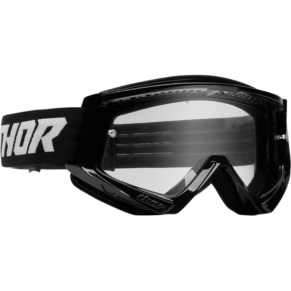 Moto oblečení - Brýle THOR COMBAT RACER BLACK/WHITE