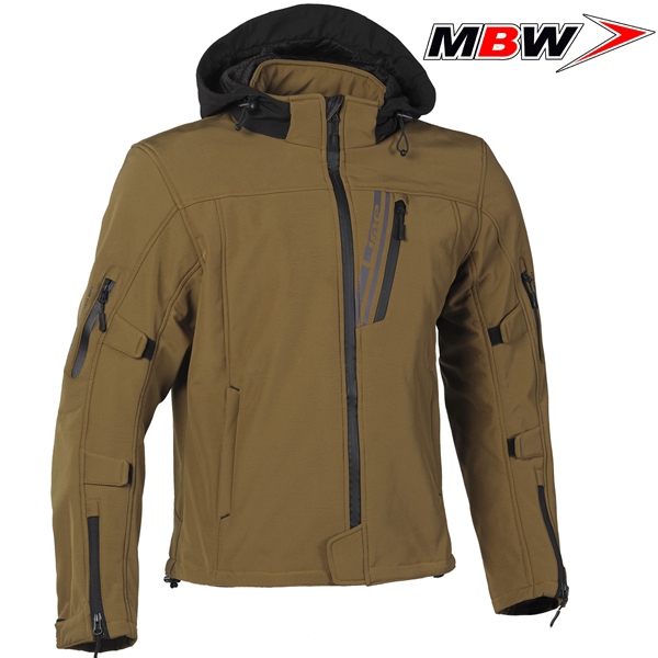 Moto oblečení - Bunda MBW DALE SOFTSHELL