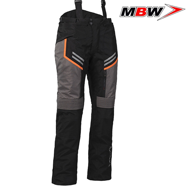 Moto oblečení - Kalhoty MBW ADVENTURE EVO PANTS ORANGE