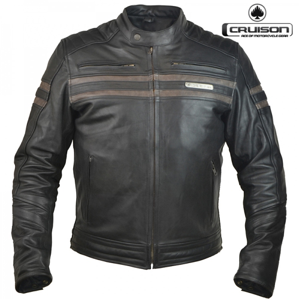 Moto oblečení - Bunda CRUISON RIDEOUT BLACK