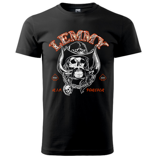 Moto oblečení - Tričko pánské krátký rukáv - Lemmy Forever