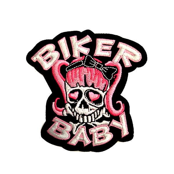 Volný čas a dárky - Nášivka Biker Baby malá