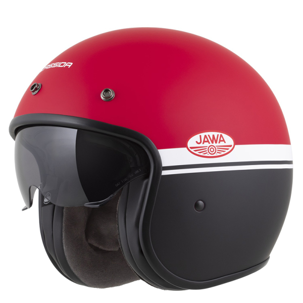 Moto oblečení - Helma CASSIDA OXYGEN 2.0 JAWA OHC červená matná/černá/bílá