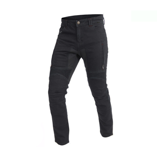 Moto oblečení - Kalhoty TRILOBITE PARADO DOUBLELAYER AAA SKINNY FIT BLACK