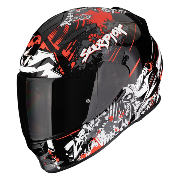 Moto oblečení - Helma SCORPION EXO-491 SPECTOR černo/červená