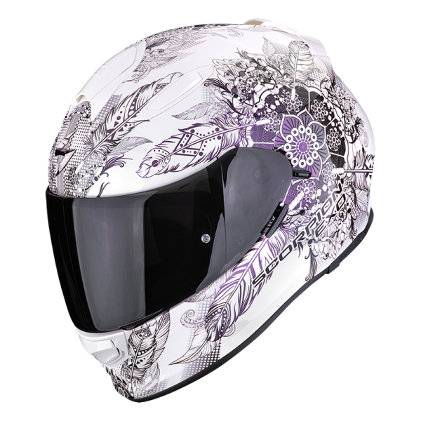 Moto oblečení - Helma SCORPION EXO-491 DREAM bílý chameleon