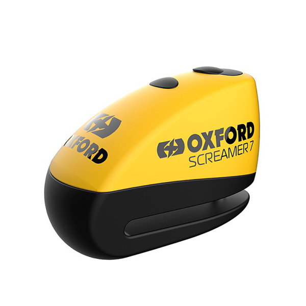 Příslušenství na motorku - Zámek kotoučové brzdy OXFORD SCREAMER 7