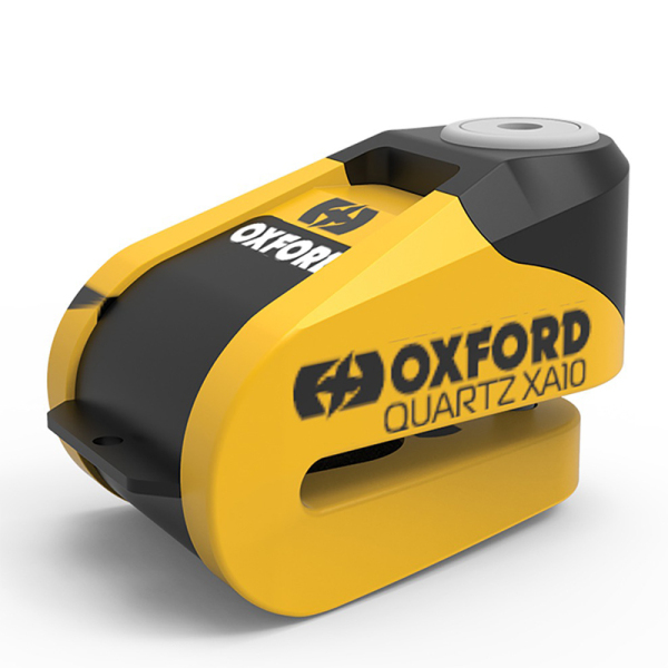 Příslušenství na motorku - Zámek kotoučové brzdy OXFORD QUARTZ ALARM XA10