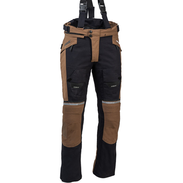 Moto oblečení - Kalhoty MBW LUCA BROWN PANTS