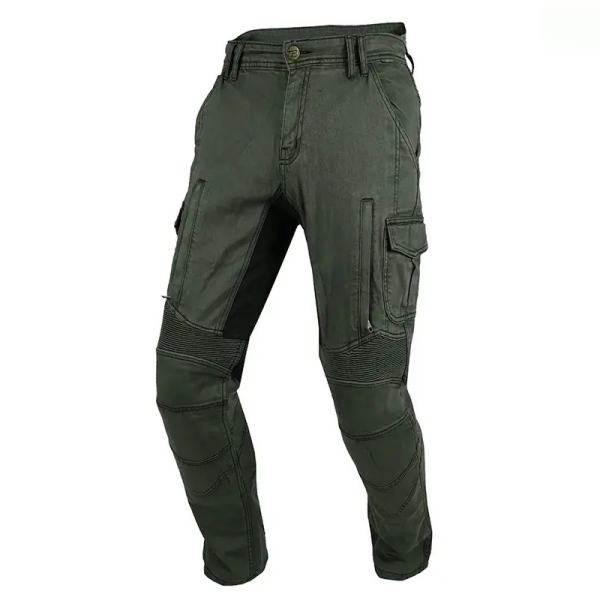 Moto oblečení - Kalhoty TRILOBITE ACID SCRAMBLER DOUBLELAYER AAA KHAKI