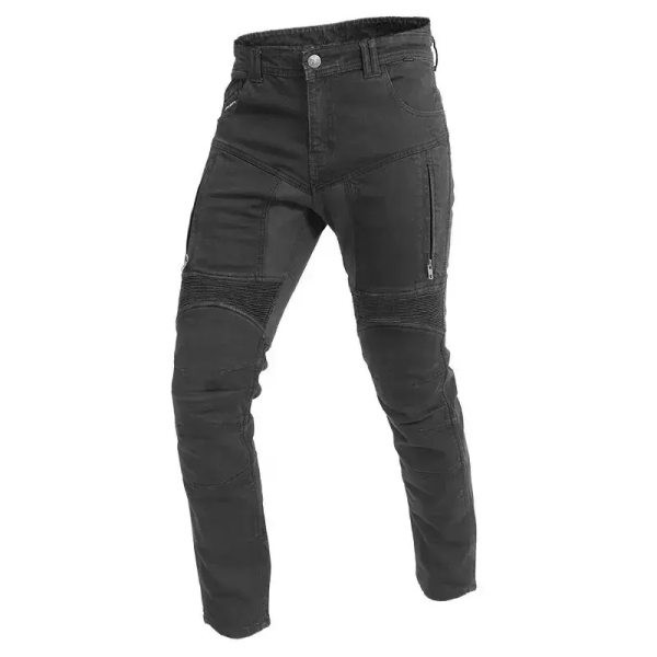 Moto oblečení - Kalhoty TRILOBITE PARADO MONOLAYER AAA BLACK SLIM