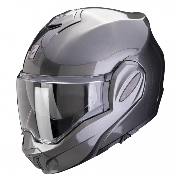 Moto oblečení - Helma SCORPION EXO-TECH EVO PRO solid metalická šedá