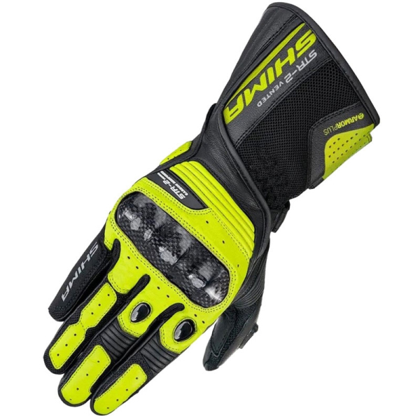 Moto oblečení - Rukavice SHIMA STR-2 VENT fluo žluté