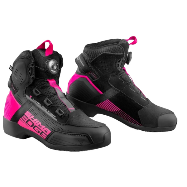 Moto oblečení - Boty SHIMA EDGE VENT černo-růžové dámské