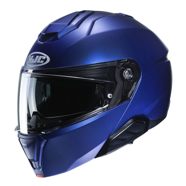 Moto oblečení - Helma HJC i91 SOLID semi flat metallic blue
