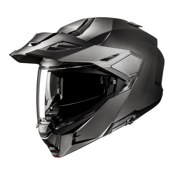 Moto oblečení - Helma HJC i80 SOLID semi flat titanium