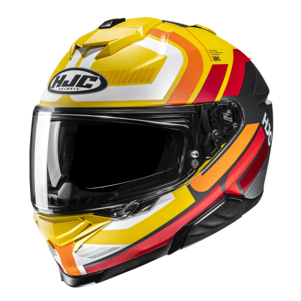 Moto oblečení - Helma HJC i71 VIZ MC3SF