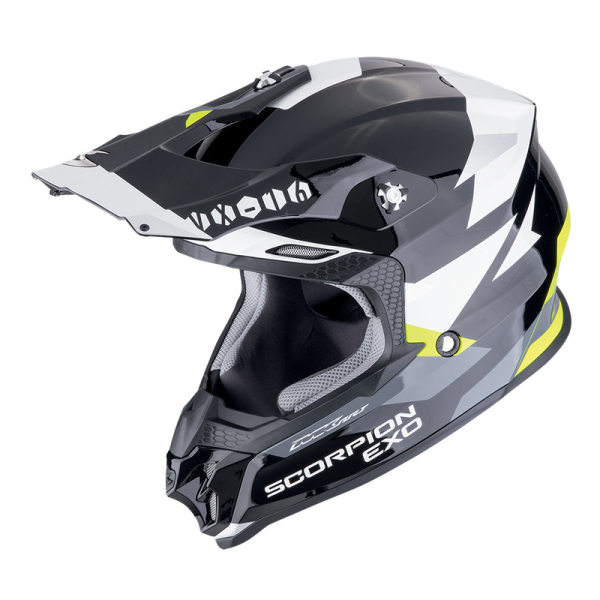 Moto oblečení - Helma SCORPION VX-16 EVO AIR ROD černo/fluo žlutá