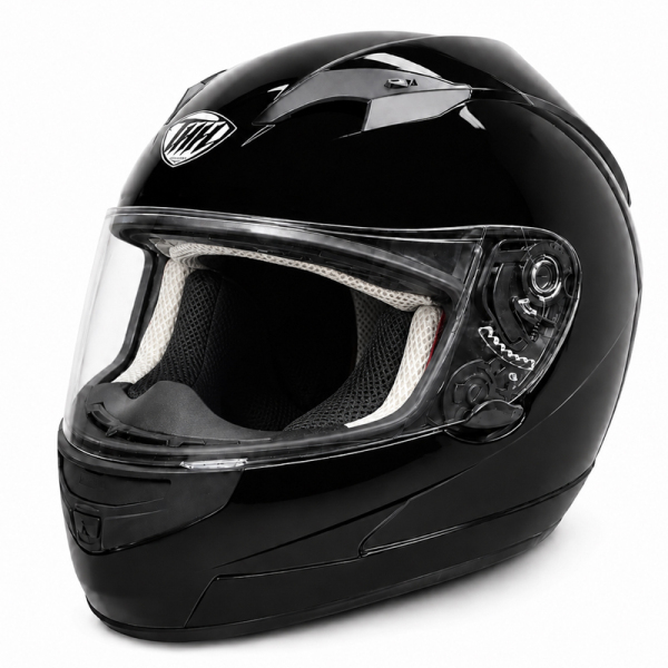 Moto oblečení - Helma THH TS-42 BLACK lesklá
