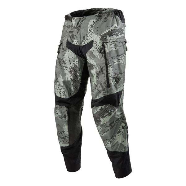 Moto oblečení - Kalhoty REVIT PENINSULA camo šedé