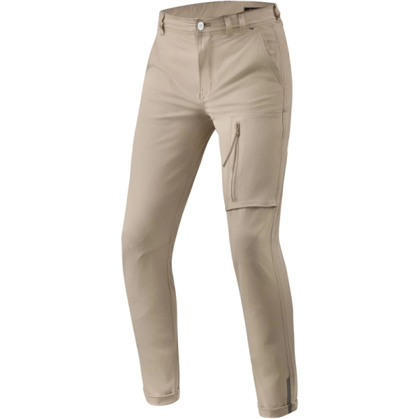 Moto oblečení - Kalhoty REVIT CHINO TERRY SKINNY pískové