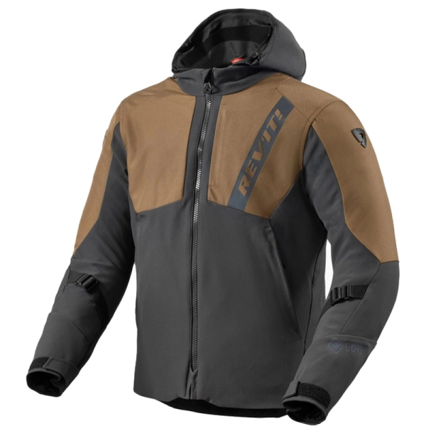 Moto oblečení - Bunda REVIT POTENTIAL GTX hnědo-šedá