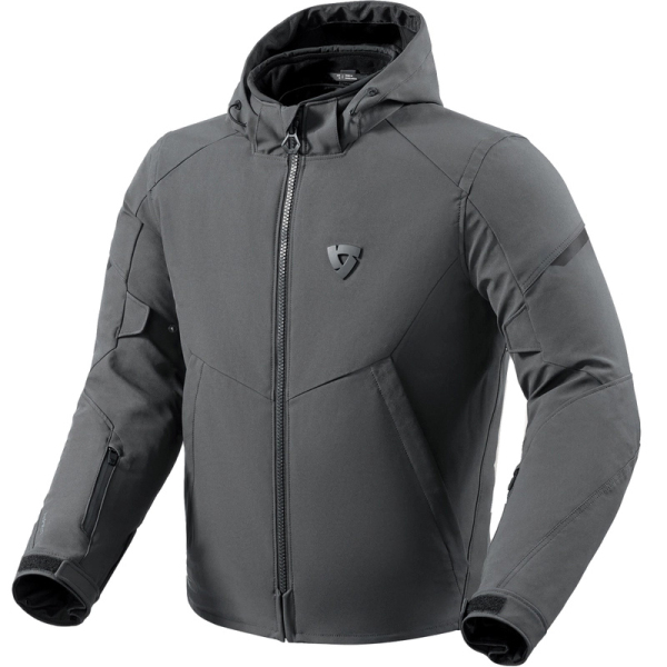 Moto oblečení - Bunda REVIT AFTERBURN 2 H2O tmavě šedá