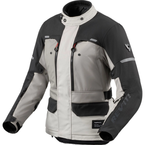 Moto oblečení - Bunda REVIT OUTBACK 5 H2O dámská stříbrno-černá
