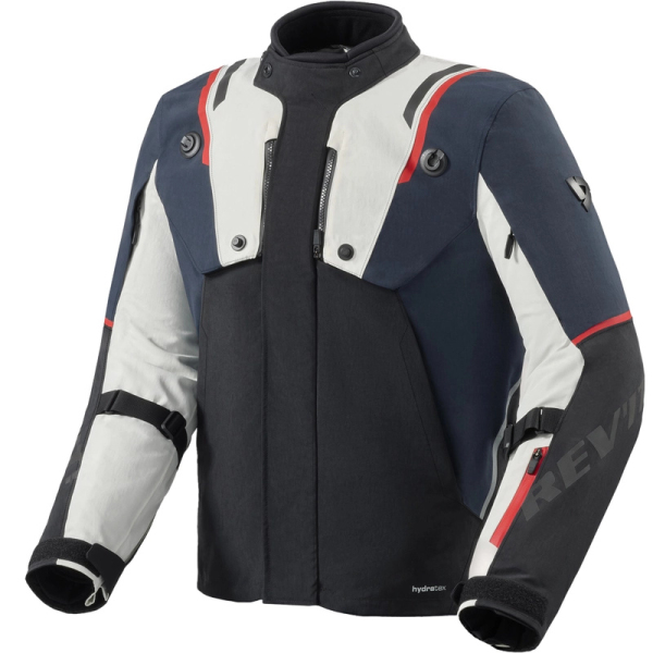 Moto oblečení - Bunda REVIT FRACTAL H2O modro-bílá