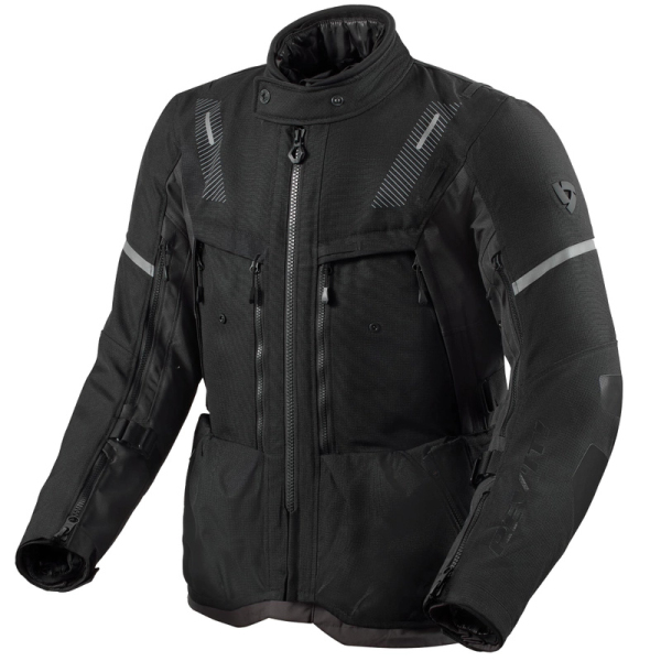 Moto oblečení - Bunda REVIT SAND 5 H2O černo-antracitová