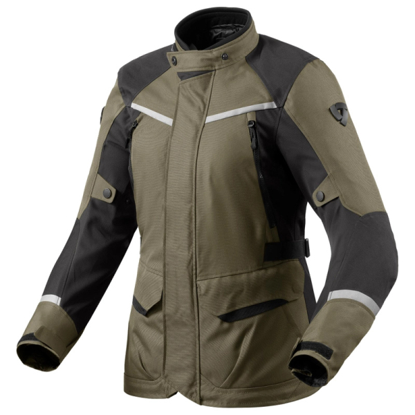 Moto oblečení - Bunda REVIT VOLTIAC 3 H2O dámská zeleno-antracitová