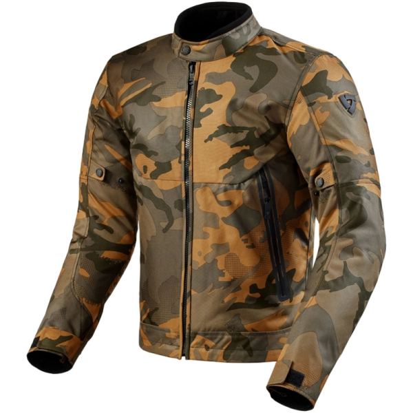Moto oblečení - Bunda REVIT SHADE H2O camo-zelená