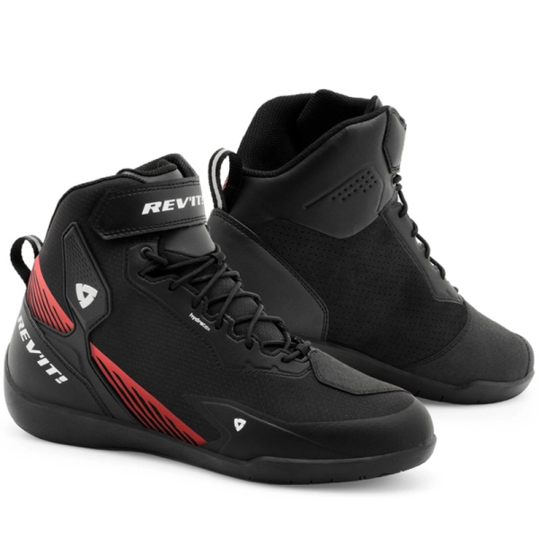 Moto oblečení - Boty REVIT G-FORCE 2 H2O černo-fluo červené