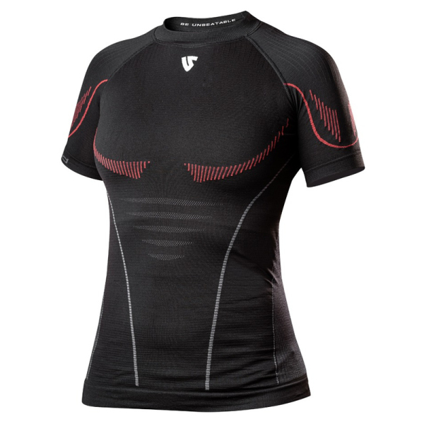 Moto oblečení - Termotriko s krátkým rukávem UNDER SHIELD HERO SHORT SLEEVE LIGHT dámské černé