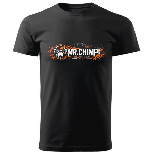 Moto oblečení - Tričko pánské krátký rukáv - Mr. Chimpi DBO