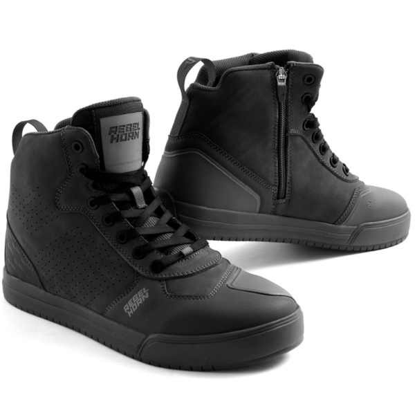 Moto oblečení - Boty REBELHORN SPIKE WP černé