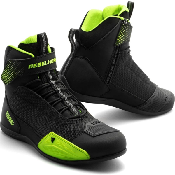Moto oblečení - Boty REBELHORN SWIFT černo-fluo žluté