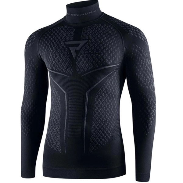 Moto oblečení - Termotriko REBELHORN THERM II černo-šedé