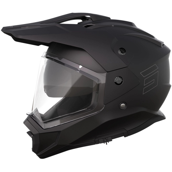 Moto oblečení - Helma SHOT TREK MAX VISION SOLID matná černá