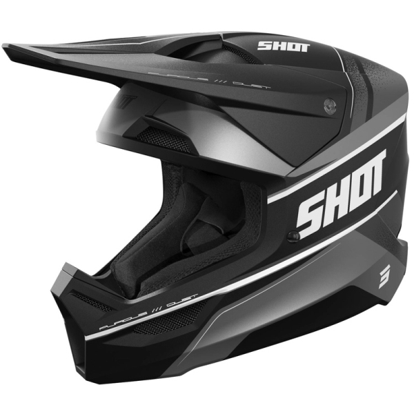 Moto oblečení - Helma SHOT FURIOUS DUST matná černá