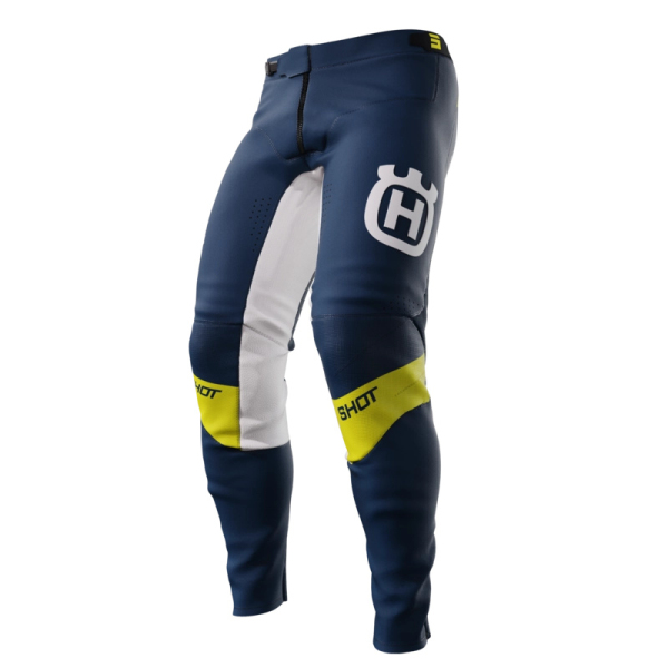 Motokros oblečení - Kalhoty SHOT AEROLITE HUSQVARNA LE modré