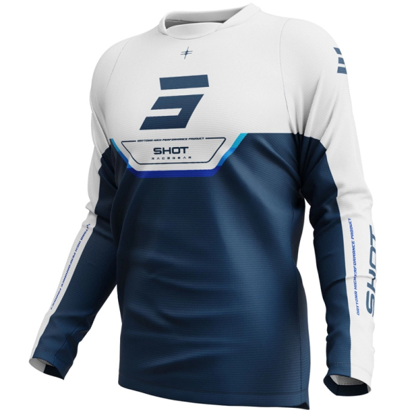 Motokros oblečení - Dres SHOT DEVO DAYTONA modrý