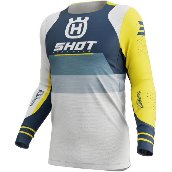 Motokros oblečení - Dres SHOT AEROLITE HVA 27 modrý