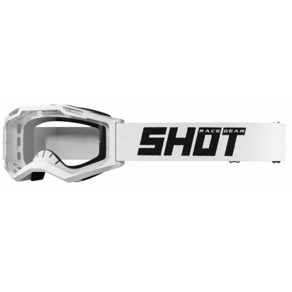 Moto oblečení - Brýle SHOT ASSAULT 2.0 SOLID bílé
