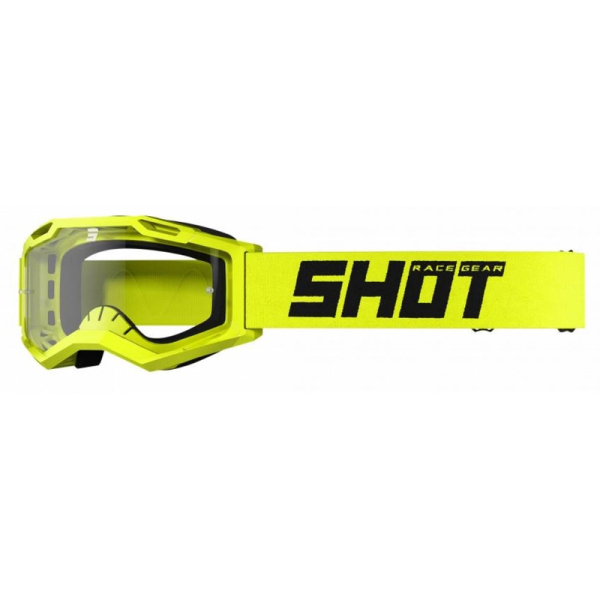 Moto oblečení - Brýle SHOT ASSAULT 2.0 SOLID fluo-žluté