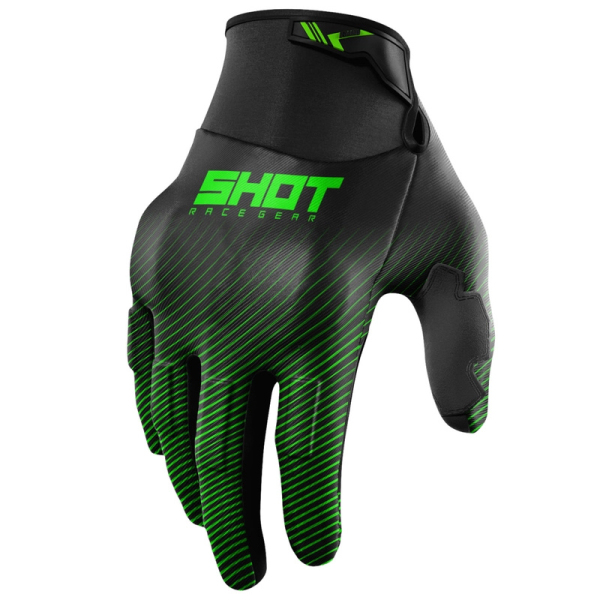 Moto oblečení - Rukavice SHOT DRIFT RIM zelené