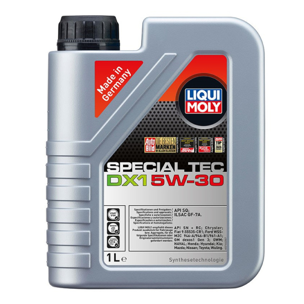Náplně a údržba - Motorový olej 4T 5W-30 SPECIAL TEC DX1 - 1L